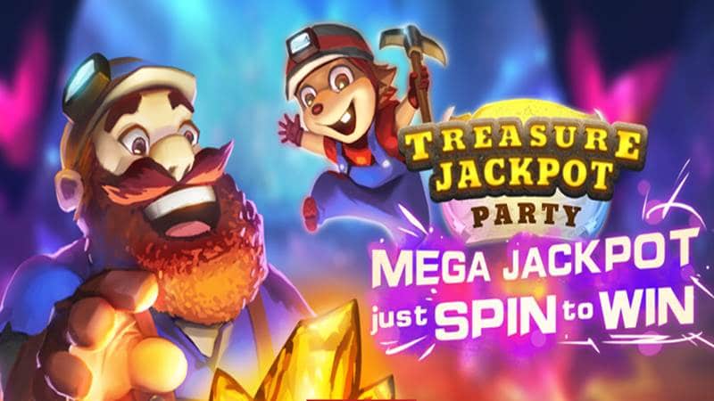 Treasure Jackpot Party สล็อตโบนัสสุดปัง
