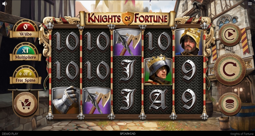 สล็อตแกตง่าย Knights of Fortune