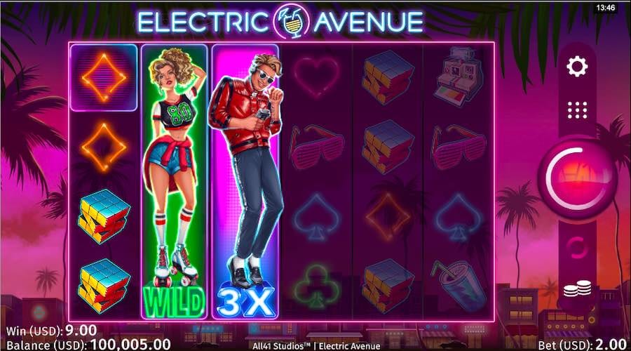 สล็อต เกมใหม่ Electric Avenue